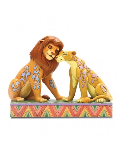 DISNEY TRADITIONS Simba and Nala des créatures d'habitude