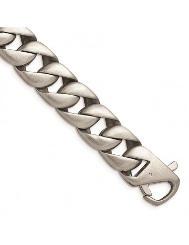 Stainless Steel Brushed 8.5 inch Bracelet 2 - 3 jours ouvrés.