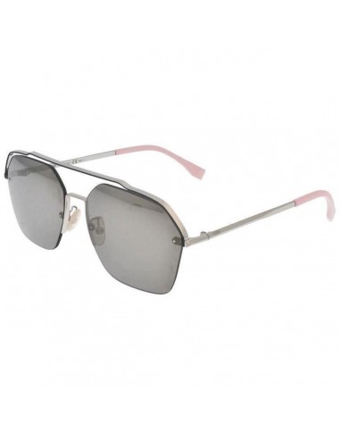 Fendi Men's Sunglasses - Grey Ivory Mirror Lens Frame | FFM0032S-03YG-UE-61-16-145 les ctes