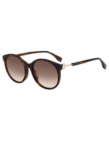 Fendi Women's Sunglasses - Brown Pink Gradient Lens Frame | FF0362FS-0086-M2-56-20-145 Amélioration de cerveau avec