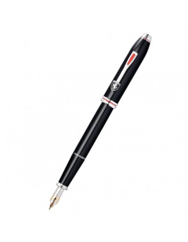 Cross Fountain Pen - Townsend Rhodium Plated, Black Lacquer | FR0046-56 À commander