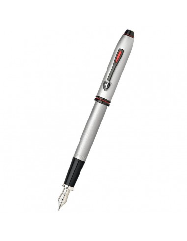 Cross Fountain Pen - Scuderia Ferrari Townsend, Brushed Aluminum | FR0046-61 pas chere