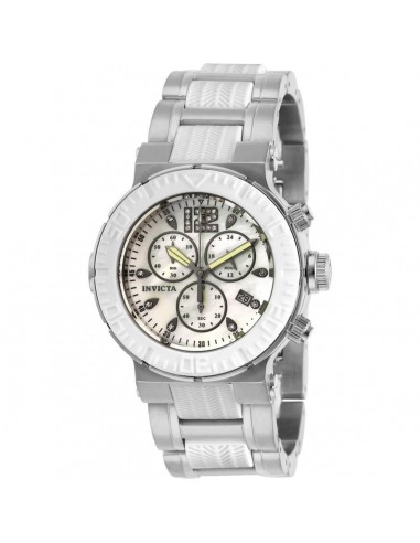 Invicta Women's Watch - Ocean Reef Two Tone White and Silver Tone Bracelet | 29666 votre