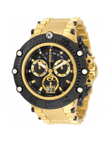 Invicta Men's Chronograph Watch - Jason Taylor Yellow Gold Steel Bracelet | 32540 suggérées chez