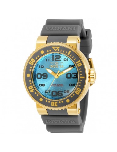 Invicta Women's Quartz Watch - Pro Diver Ocean Voyage Grey Silicone Strap | 32555 50-70% off 