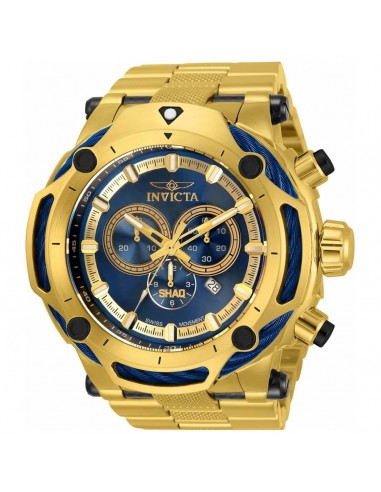 Invicta Men's Quartz Watch - Shaq Chronograph Yellow Gold Steel Bracelet | 33660 Venez acheter