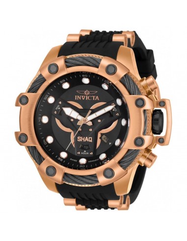 Invicta Men's Quartz Watch - Shaq Chronograph Black Dial Silicone Strap | 33670 l'achat 