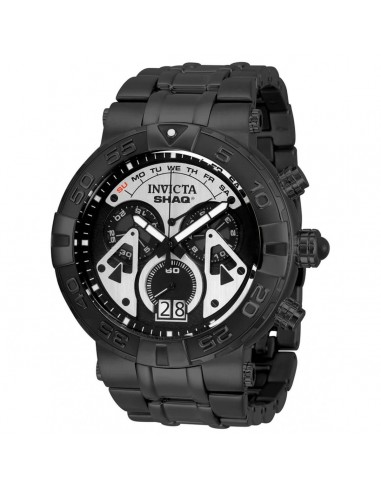 Invicta Men's Quartz Watch - Shaq Chronograph Black Steel Bracelet | 33786 à prix réduit toute l'année