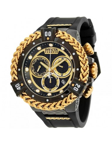 Invicta Men's Quartz Watch - Reserve Herc Chronograph Rubber Strap | 33156 de l' environnement