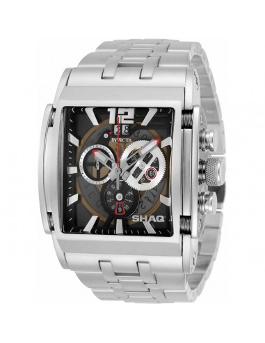 Invicta Men's Quartz Watch - Shaq Chronograph Silver Tone Steel Bracelet | 33734 soldes