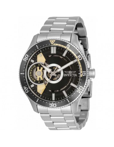 Invicta Men's Automatic Watch - Pro Diver Rotating Bezel Silver Bracelet | 34050 soldes