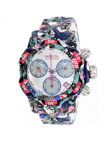 Invicta Women's Chronograph Watch - Reserve Venom Quartz Blue and Silver Dial | 34651 prix pour 