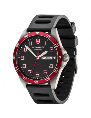 Victorinox Swiss Army Men's Quartz Watch - FieldForce Sport Rubber Strap | 249168 Paris Déstockage Promo