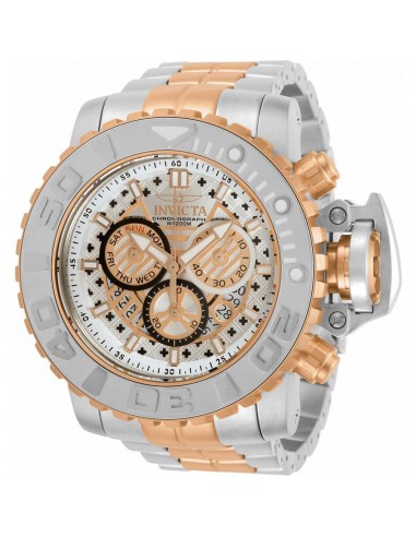 Invicta Men's Quartz Watch - Sea Hunter Chronograph Two Tone Bracelet | 30909 les ctes