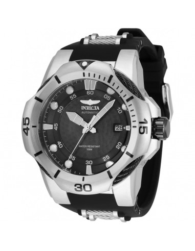 Invicta Men's Automatic Watch - Bolt Black Dial Silicone Rubber Strap | 31180 Par le système avancé 