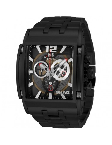 Invicta Men's Quartz Watch - Shaq Chronograph Black Stainless Steel Bracelet | 33736 2024