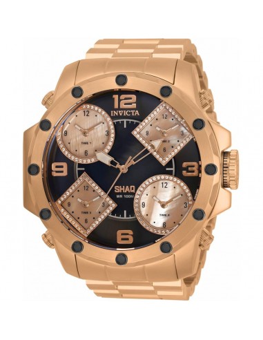 Invicta Men's Diamond Watch - Shaq Rose Gold Stainless Steel Bracelet | 33868 de France