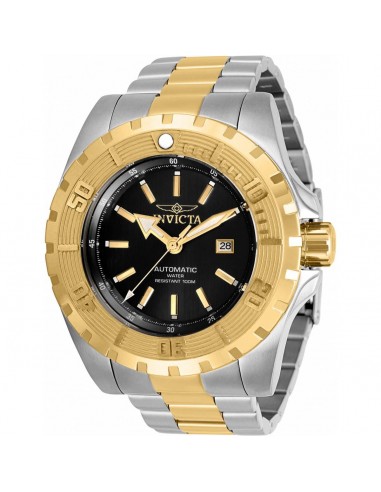 Invicta Men's Automatic Watch - Pro Diver Black Dial Two Tone Steel Bracelet | 34154 soldes