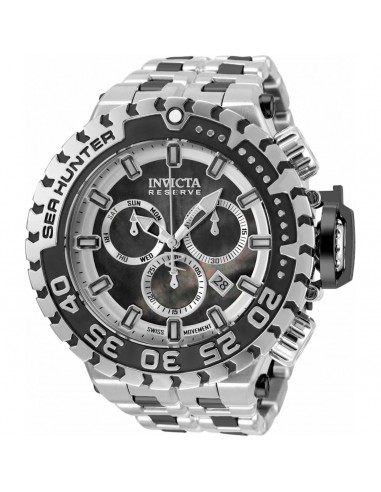 Invicta Men's Chronograph Watch - Sea Hunter Two Tone Stainless Steel Bracelet | 34591 meilleur choix