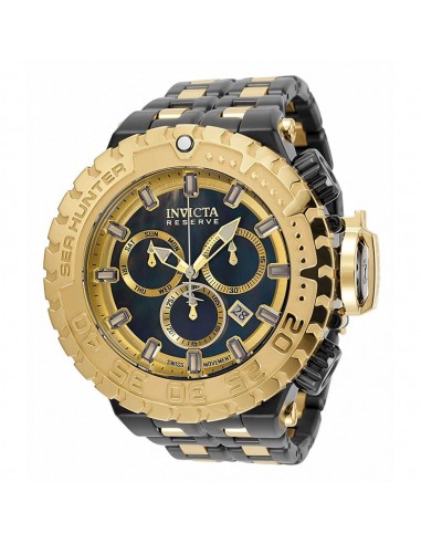 Invicta Men's Chronograph Watch - Sea Hunter MOP and Gold Dial Bracelet | 34597 ouvre sa boutique