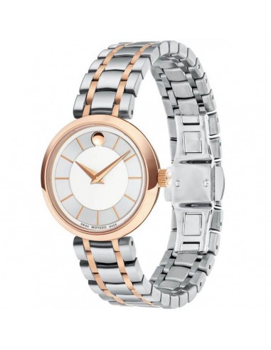 Movado Women's Bracelet Watch - 1881 Quartz Silver Dial Two Tone Steel | 0607099 à prix réduit toute l'année