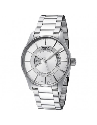 Mido Women's Automatic Watch - Belluna Silver Dial Steel Bracelet | M0014311103102 acheter