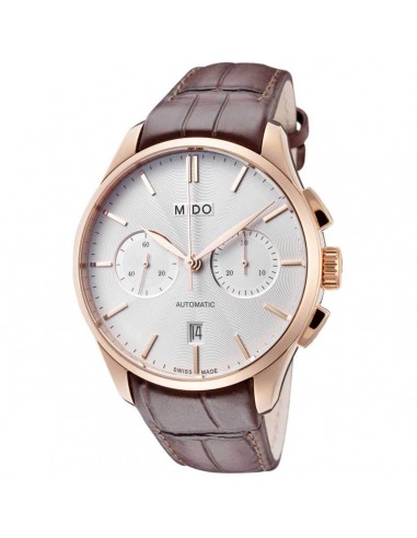 Mido Men's Automatic Watch - Belluna II Brown Strap Chronograph | M0244273603100 en ligne