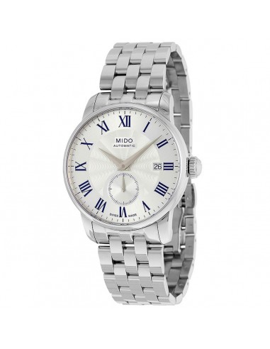 Mido Men's Automatic Watch - Baroncelli II Silver Dial Steel Bracelet| M86084211 Les êtres humains sont 