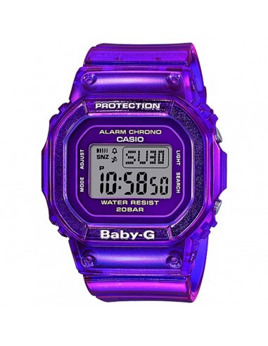 Casio Women's Quartz Watch - Baby-G Alarm Semi-Transparent Resin Strap | BGD560S-6 online