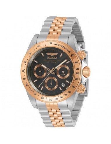 Invicta Men's Chronograph Watch - Speedway Black and Rose Gold Dial Bracelet | 30993 l'achat 