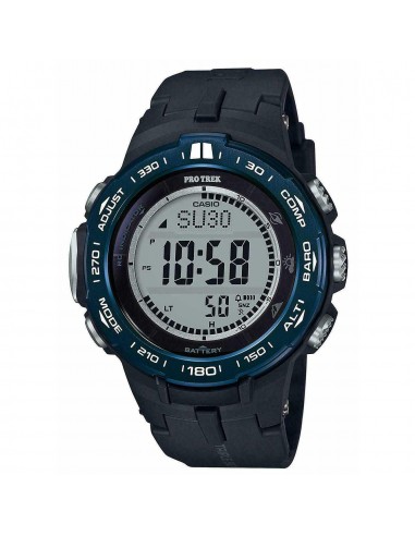 Casio Men's Quartz Watch - Pro Trek Tough Solar Power Black Digital Dial | PRW3100YB-1 plus qu'un jeu 