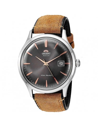 Orient Men's Automatic Watch - Bambino Version 4 Brown and Black Strap | FAC08003A0 ouvre sa boutique