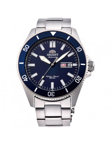 Orient Men's Automatic Watch - Kanno Blue Dial Silver Bracelet Dive | RA-AA0009L19A/B l'évolution des habitudes 