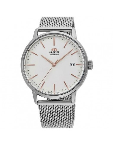 Orient Men's Automatic Watch - Maestro White Dial Mesh Bracelet | RA-AC0E07S10A est présent 