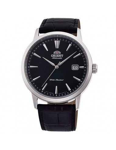 Orient Men's Automatic Watch - Symphony III Black Dial Leather Strap | RA-AC0F05B10A en stock