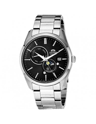 Orient Men's Automatic Watch - Sun and Moon Version 5 Black Dial | RA-AK0302B10A Véritable concentré