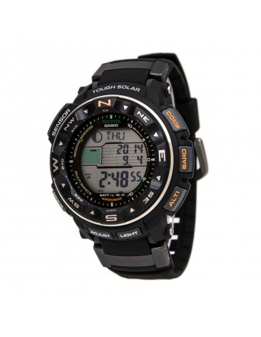 Casio Men's Pro Trek Tough Solar Power Digital Grey Dial Chronograph Alarm Dive Watch | PRW2500R-1 Profitez des Offres !