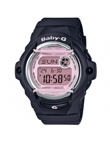 Casio Women's Quartz Watch - Baby-G Alarm Pink Digital Dial Black Strap | BG169M-1 sélection de produits