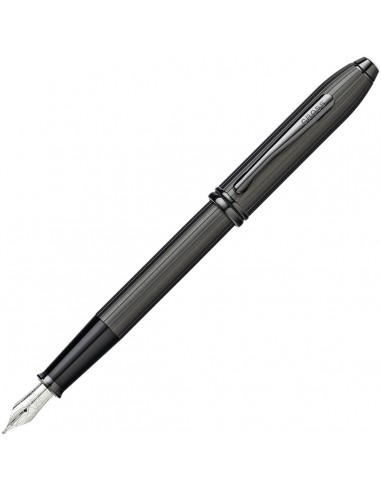 Cross Fountain Pen - Townsend Matte Black PVD Stainless Steel Fine Nib | AT0046-60FS plus qu'un jeu 