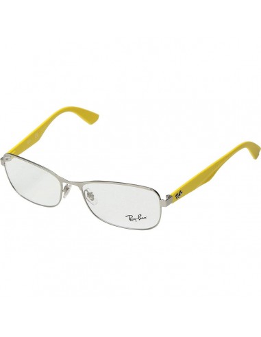 Ray Ban Men's Eyeglasses - Demo Lens Rectangular Frame | 0RX6307-2538-56-17-145 du meilleur 