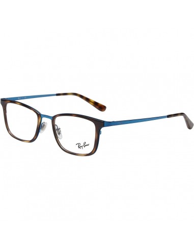 Ray Ban Men's Eyeglasses - Demo Lens Brushed Blue Frame | 0RX6373M-2924-52-20-145 Toutes les collections ici