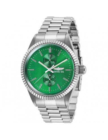 Invicta Men's Japanese Quartz Watch - Specialty Green Dial Steel Bracelet | 29419 en ligne des produits 