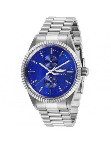 Invicta Men's Japanese Quartz Watch - Specialty Blue Dial Steel Bracelet | 29420 online