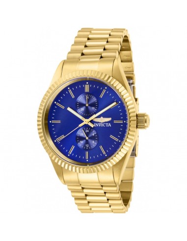 Invicta Men's Japanese Quartz Watch - Specialty Blue Dial Yellow Gold Steel | 29430 ouvre sa boutique