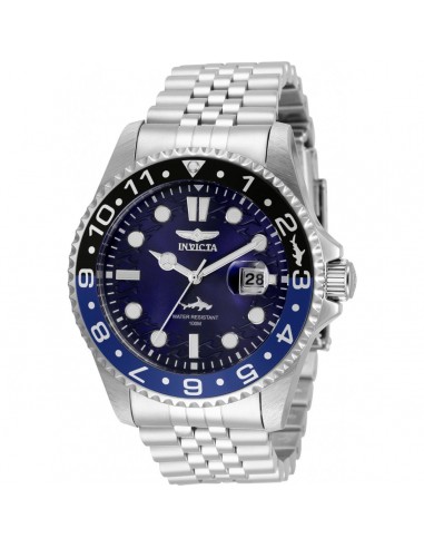 Invicta Men's Japanese Quartz Watch - Pro Diver Blue Dial Silver Bracelet | 35130 Faites des économies