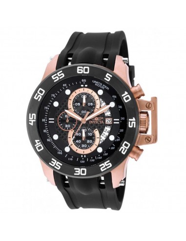 Invicta 19254 Men's I-Force Quartz Black Rubber Strap Black Dial Multifunction Chrono Watch Découvrez la collection