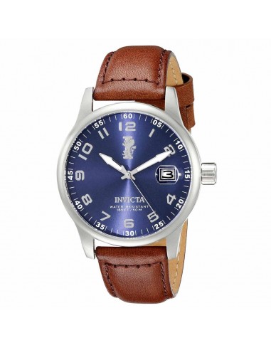 Invicta 15254 Men's I-Force Blue Dial Dark Brown Leather Strap Watch À commander