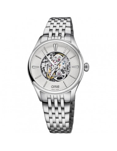 Oris Women's Automatic Watch - Artelier Silver Steel Bracelet | 01 560 7724 4051MB pas cher chine