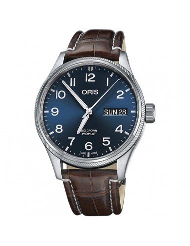 Oris Men's Automatic Watch - Big Crown Propilot Brown Strap | 01 752 7698 4065LS À commander