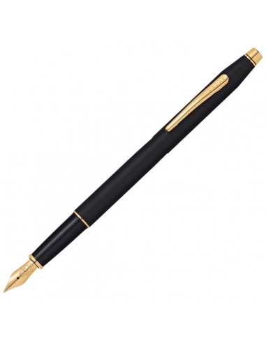 Cross Fountain Pen - Classic Century Click-On Cap Black, Medium Nib | AT0086-110MF de l' environnement